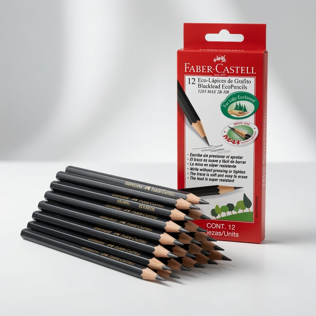 Lápiz Grafito HB Faber-Castell (caja x12)