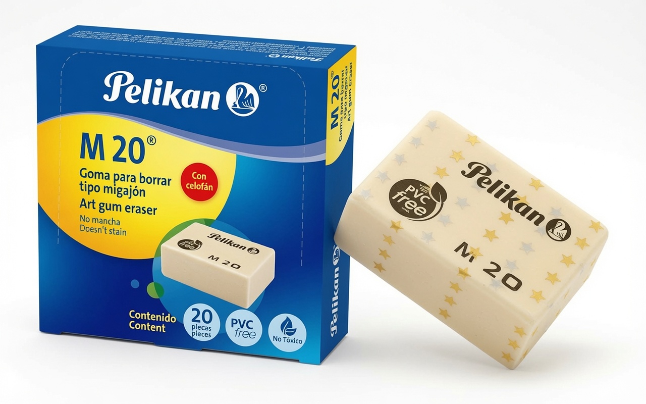 Paquete de Gomas de Borrar Pelikan x12